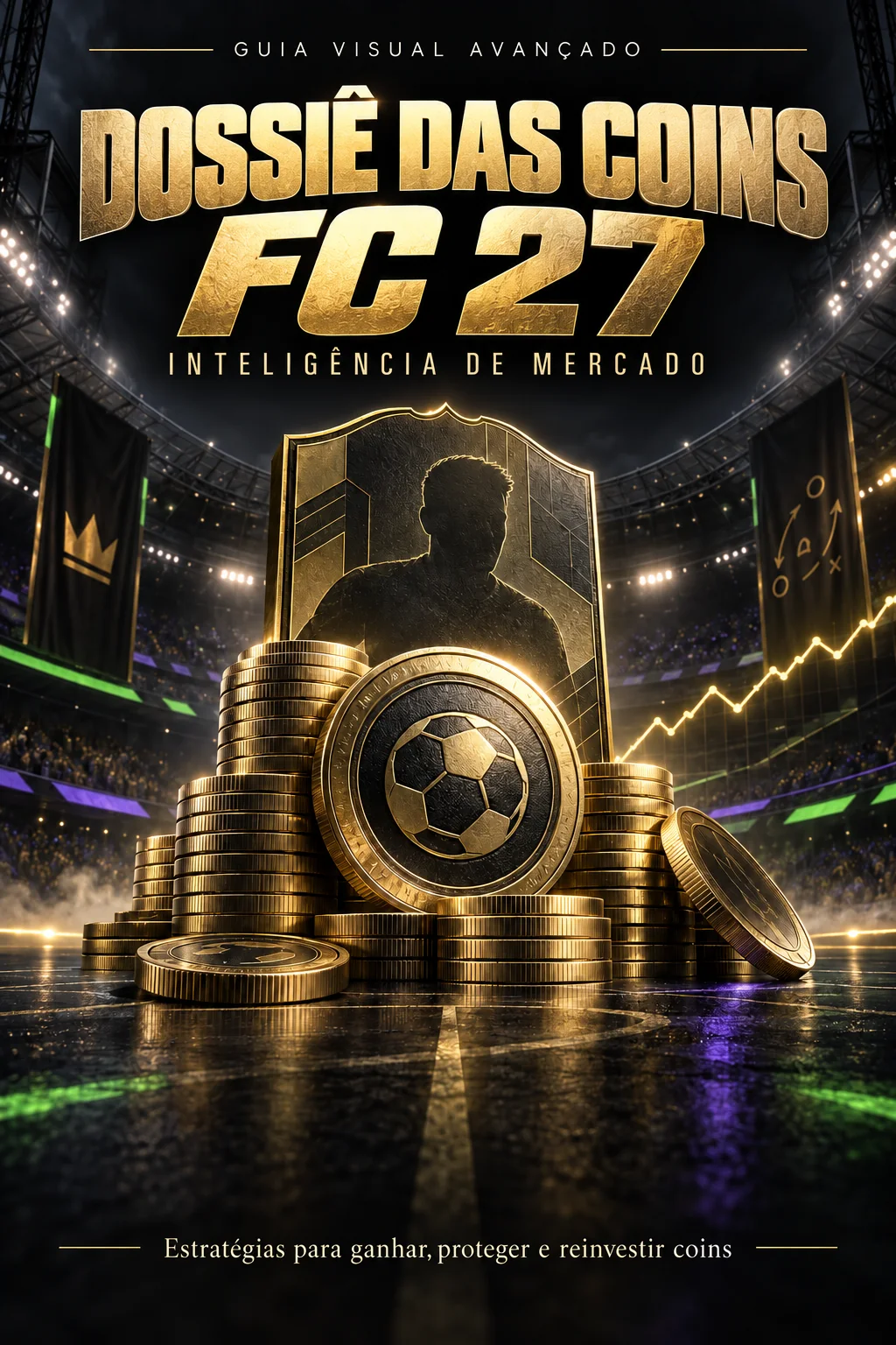 Capa real do guia visual Dossiê das Coins FC 27